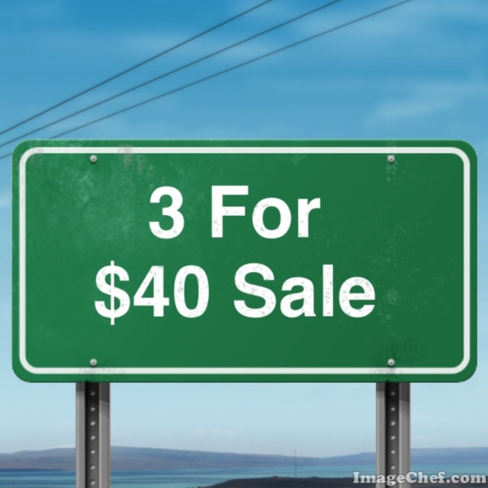 🎆3 for $40 Sale